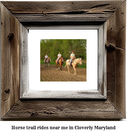 horse trail rides near me in Cloverly, Maryland